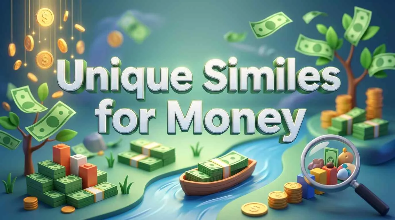 Unique Similes for Money to Elevate Your Words