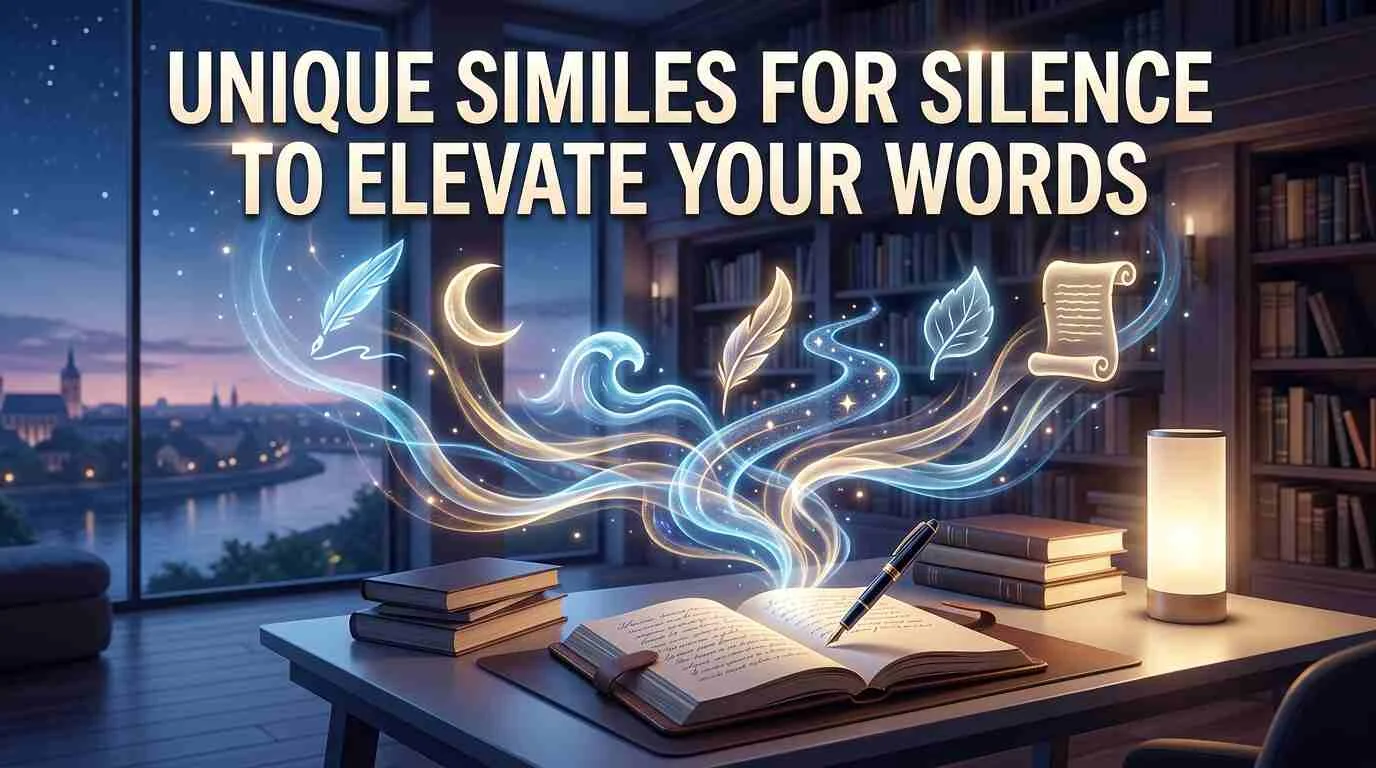 Unique Similes for Silence to Elevate Your Words