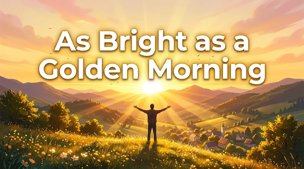 As Bright as a Golden Morning