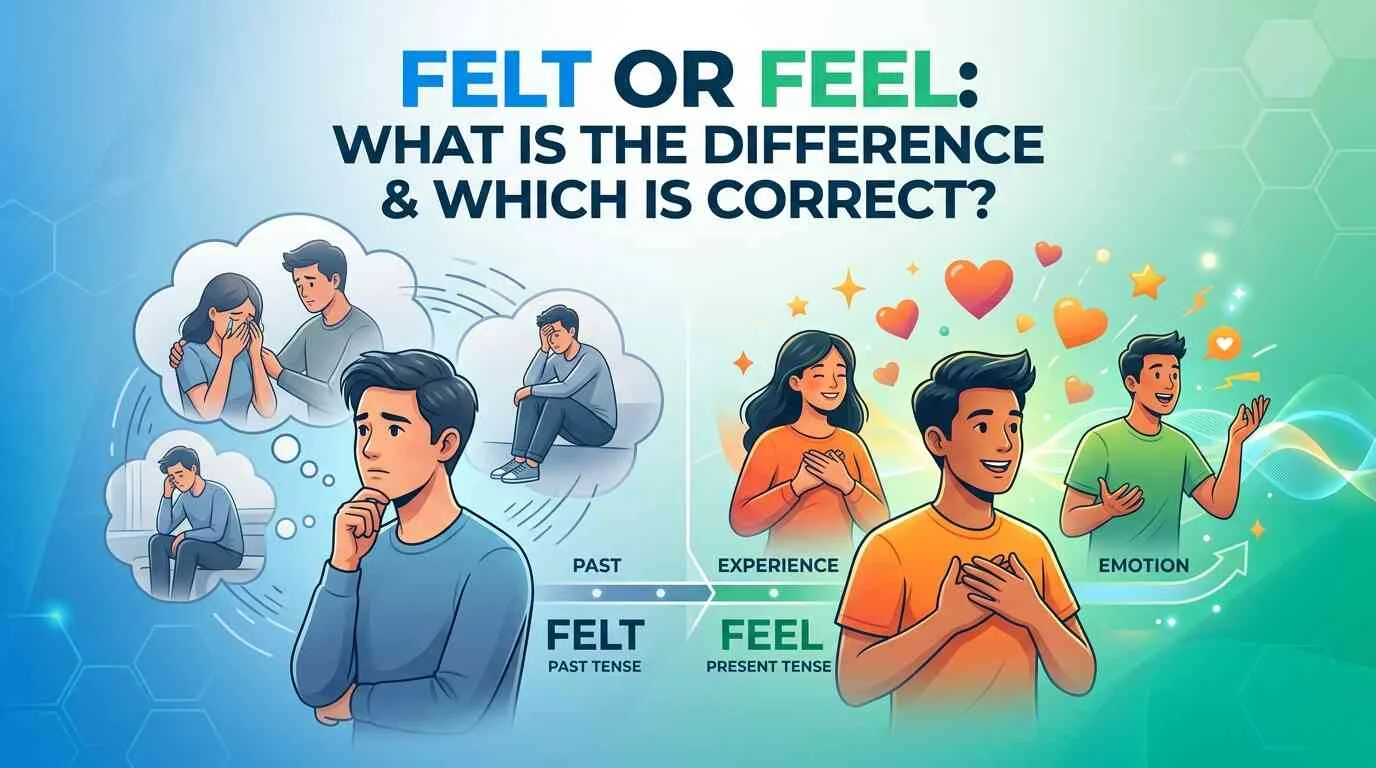 Felt Or Feel: What Is the Difference & Which Is Correct?