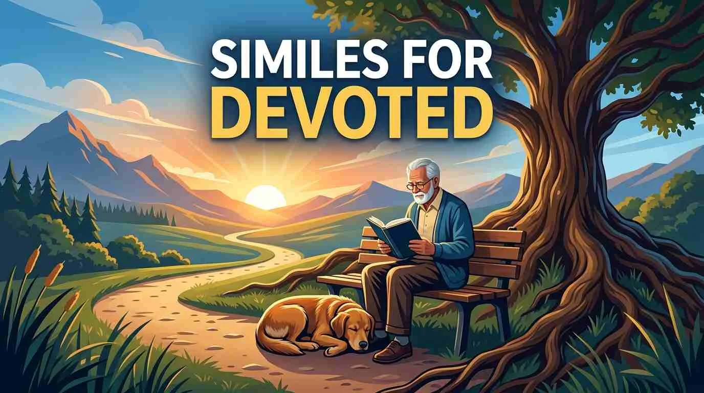Similes For Devoted