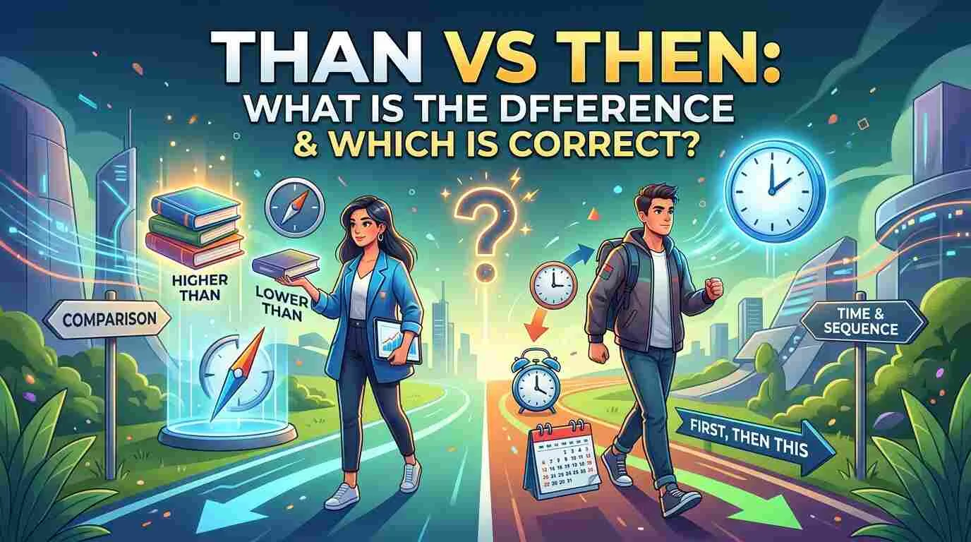 Than vs Then: What is the Difference & Which is Correct?