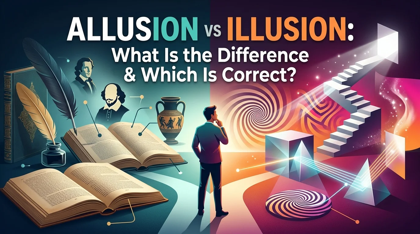 Allusion vs Illusion: What Is the Difference & Which Is Correct?