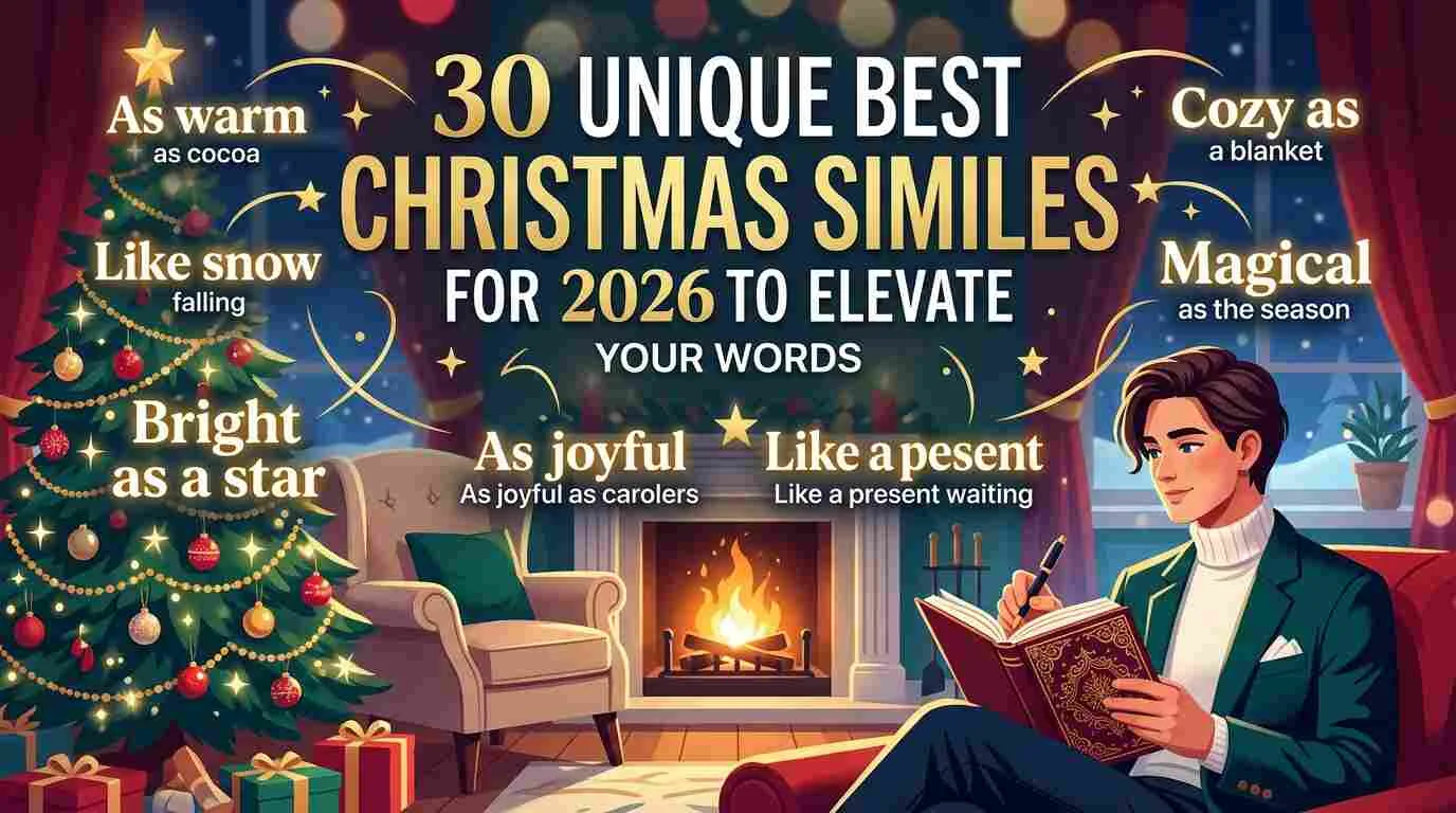 Unique Best Christmas Similes For 2026 to Elevate Your Words