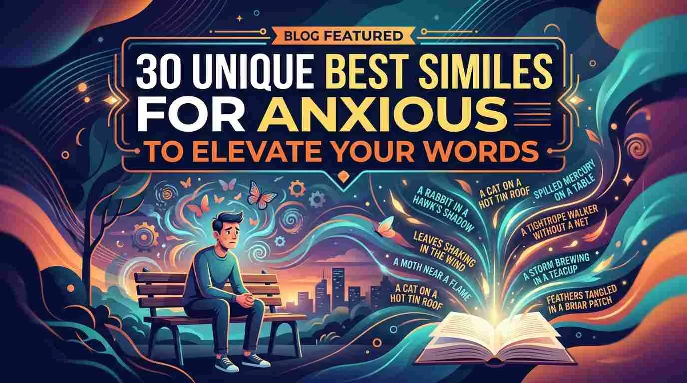 Best Similes For Anxious to Elevate Your Words