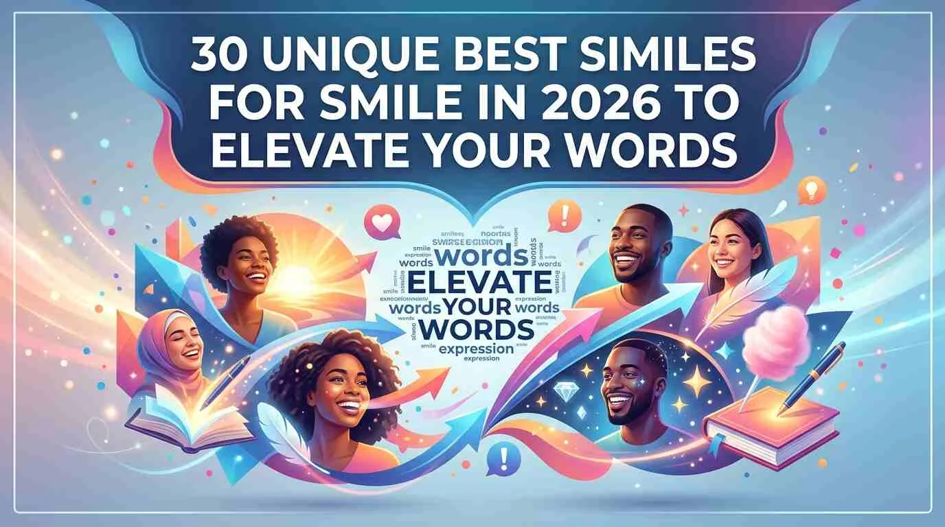 Unique Best Similes for Smile in 2026 to Elevate Your Words