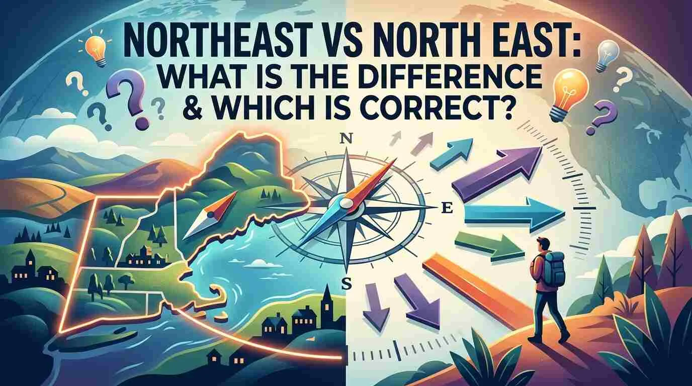 Northeast Vs North East: Which Is Correct?