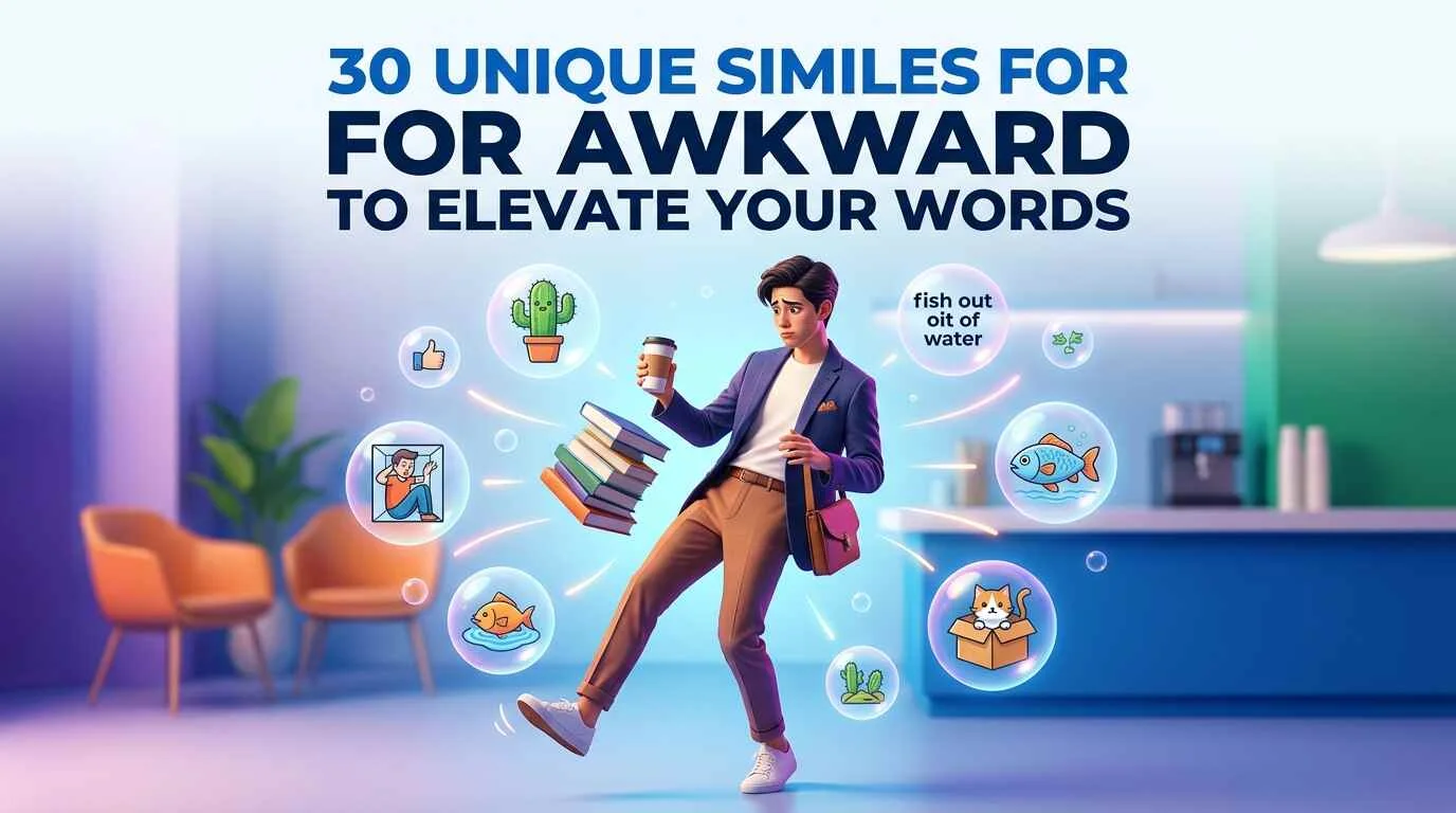 Unique Similes For Awkward to Elevate Your Words