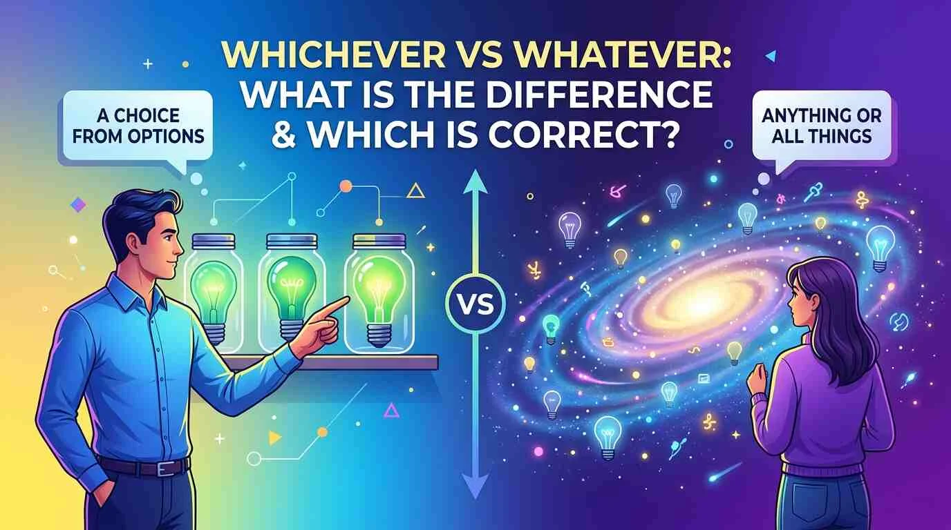 Whichever Vs Whatever: What Is the Difference & Which Is Correct?